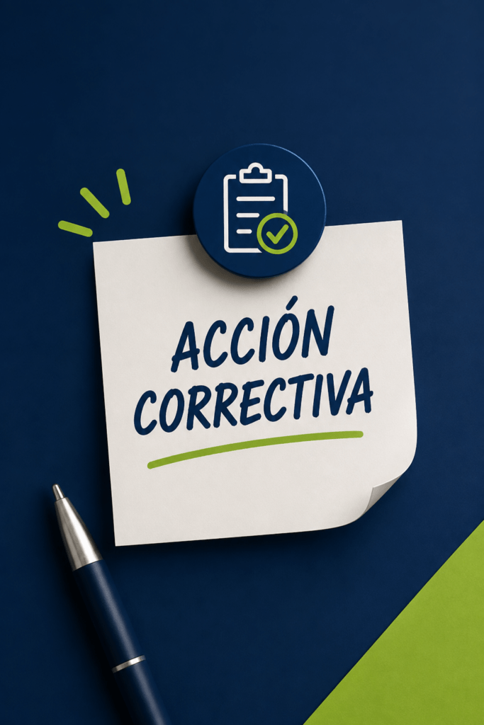 acciones correctivas