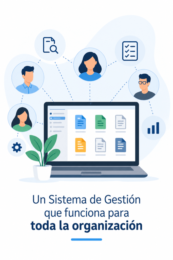 diagrama de un sistema de gestión que funciona para toda la organización